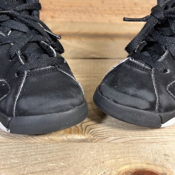 RARE Size 7C - Nike Air Jordan 6 (TD) “Chrome Metallic Silver” Shoes DX6179-001 - Picture 10 of 12